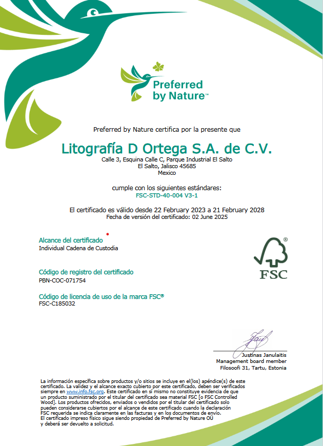 Certificación